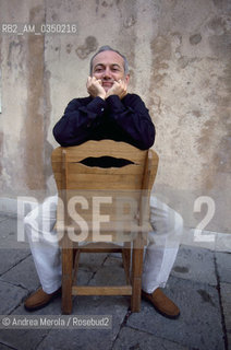 Venice 09/09/1998. Ugo Riccarelli, italian writer. ©Andrea Merola/Rosebud2