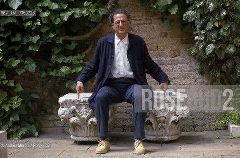 Venice 15/06/1997. Paolo Fabbri, italian semiologist. ©Andrea Merola/Rosebud2