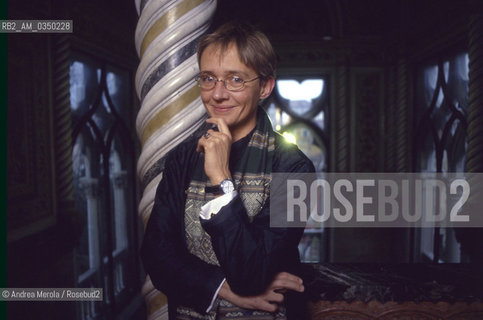 Venice 10/03/2000. Susanna Tamaro, italian writer. ©Andrea Merola/Rosebud2