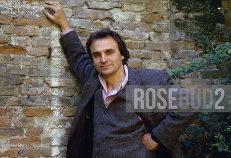 Venice 17/04/1997. Enrico Palandri, italian writer. ©Andrea Merola/Rosebud2