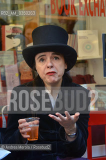 Venice 13 april 2013. Amélie Nothomb, french writer. ©Andrea Merola/Rosebud2