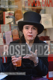 Venice 13 april 2013. Amélie Nothomb, french writer. ©Andrea Merola/Rosebud2