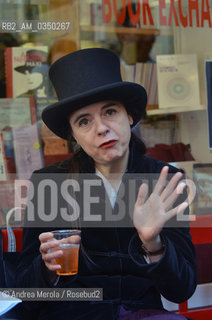 Venice 13 april 2013. Amélie Nothomb, french writer. ©Andrea Merola/Rosebud2