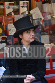 Venice 13 april 2013. Amélie Nothomb, french writer. ©Andrea Merola/Rosebud2