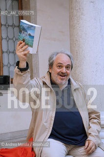 Venice 21 june 2016. Luca Doninelli, italian writer. ©Andrea Merola/Rosebud2