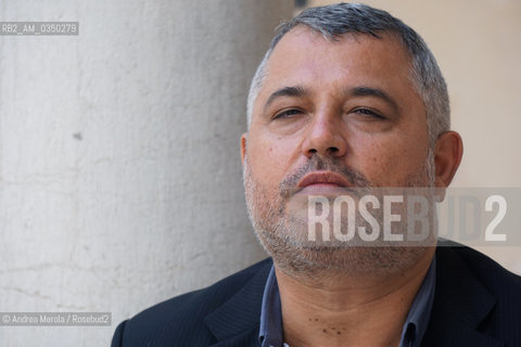 Venice 21 june 2016. Alessandro Bertante, italian writer. ©Andrea Merola/Rosebud2