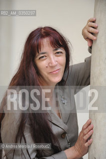 Venice 22 june 2010. Laura Pariani, italian writer . ©Andrea Merola/Rosebud2