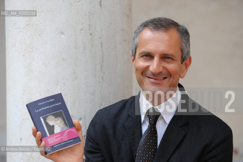 Venice 22 june 2010. Gianrico Carofiglio, italian writer . ©Andrea Merola/Rosebud2