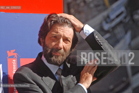 Venice 10 september 2006. Massimo Cacciari, italian philosopher. ©Andrea Merola/Rosebud2