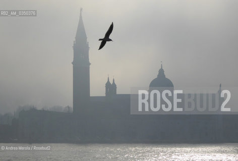 Foggy weather in Venice, december 13, 2016. ©Andrea Merola/Rosebud2