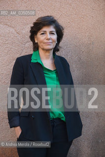 Lucrezia Reichlin, economista alla London Business School, posa durante una pausa del XXXIV Seminario di Perfezionamento della UEM, Scuola per Librai di Umberto e Elisabetta Mauri, alla Fondazione Giorgio Cini in Venezia, 27 febbraio 2017. ©Andrea Merola/Rosebud2