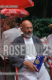 Jim Dine, artista pop art, alla Biennale Arte di Venezia, 12 giugno  1997. .Us pop artist Jim Dine during  Biennale Modern Art Exhibition,  Venice 12 june 1997. ©Andrea Merola/Rosebud2