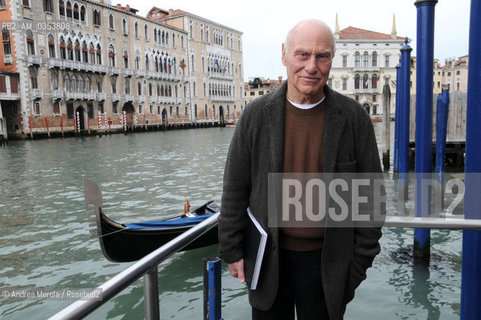 Richard Serra, scultore, a Venezia, 15 aprile 2008. ©Andrea Merola/Rosebud2