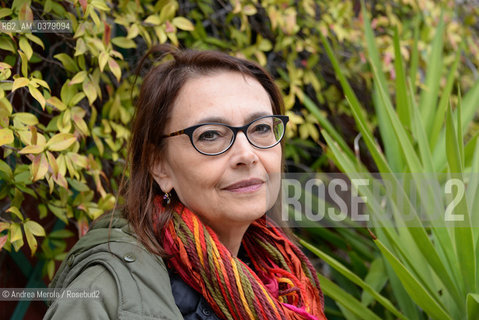 La psicoanalista junghiana e scrittrice veneziana Elisabetta Baldisserotto, Venezia 14 aprile 2019. ©Andrea Merola/Rosebud2