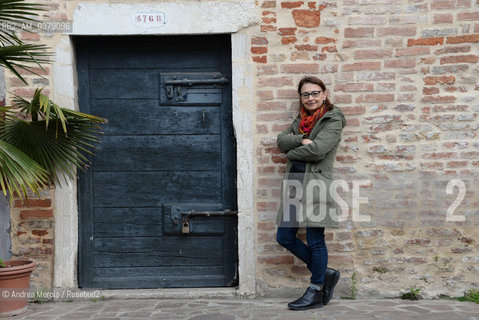 La psicoanalista junghiana e scrittrice veneziana Elisabetta Baldisserotto, Venezia 14 aprile 2019. ©Andrea Merola/Rosebud2