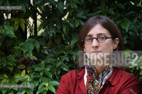 La scrittrice e saggista italiana Chiara Valerio al festival di letteratura e poesia PordenoneLegge, 19 settembre 2019. ©Andrea Merola/Rosebud2