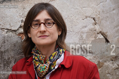 La scrittrice e saggista italiana Chiara Valerio al festival di letteratura e poesia PordenoneLegge, 19 settembre 2019. ©Andrea Merola/Rosebud2