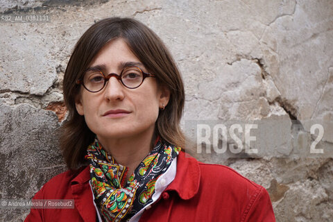 La scrittrice e saggista italiana Chiara Valerio al festival di letteratura e poesia PordenoneLegge, 19 settembre 2019. ©Andrea Merola/Rosebud2