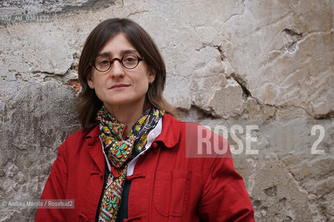 La scrittrice e saggista italiana Chiara Valerio al festival di letteratura e poesia PordenoneLegge, 19 settembre 2019. ©Andrea Merola/Rosebud2