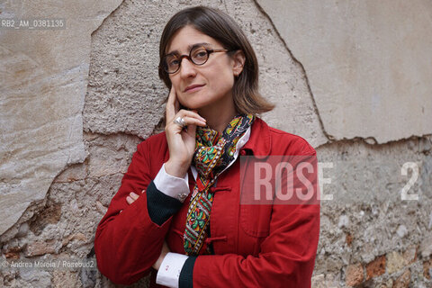 La scrittrice e saggista italiana Chiara Valerio al festival di letteratura e poesia PordenoneLegge, 19 settembre 2019. ©Andrea Merola/Rosebud2