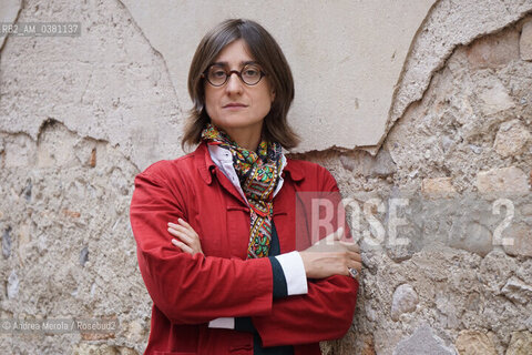 La scrittrice e saggista italiana Chiara Valerio al festival di letteratura e poesia PordenoneLegge, 19 settembre 2019. ©Andrea Merola/Rosebud2