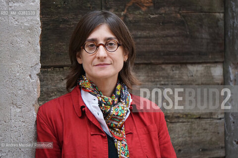 La scrittrice e saggista italiana Chiara Valerio al festival di letteratura e poesia PordenoneLegge, 19 settembre 2019. ©Andrea Merola/Rosebud2