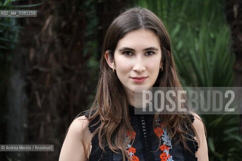 La scrittrice inglese Katherine Rundell al festival di letteratura e poesia PordenoneLegge, 19 settembre 2019. ©Andrea Merola/Rosebud2