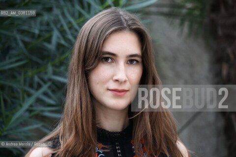 La scrittrice inglese Katherine Rundell al festival di letteratura e poesia PordenoneLegge, 19 settembre 2019. ©Andrea Merola/Rosebud2