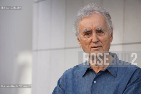 Il fisico e saggista austriaco Fritjof Capra al festival di letteratura e poesia PordenoneLegge, 20 settembre 2019. ©Andrea Merola/Rosebud2