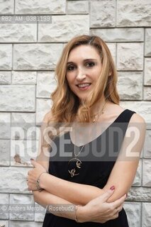 La poetessa italiana Isabella Leardini al festival di letteratura e poesia PordenoneLegge, 18 settembre 2019. ©Andrea Merola/Rosebud2