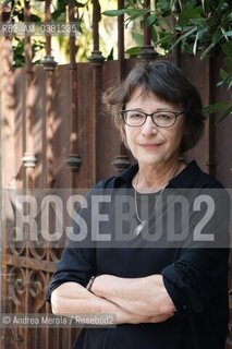 La scrittrice francocanadese Andrée A. Michaud al festival di letteratura e poesia PordenoneLegge, 19 settembre 2019. ©Andrea Merola/Rosebud2