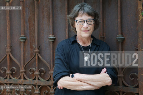 La scrittrice francocanadese Andrée A. Michaud al festival di letteratura e poesia PordenoneLegge, 19 settembre 2019. ©Andrea Merola/Rosebud2