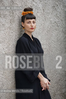 La scrittrice e traduttrice statunitense Saskia Vogel al festival di letteratura e poesia PordenoneLegge, 22 settembre 2019. ©Andrea Merola/Rosebud2