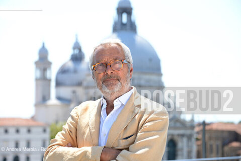 Roberto Cicutto, produttore e critico cinematografico, neo presidente della Biennale di Venezia, posa sulla terrazza di Cà Giustinian, Venezia, 28 luglio 2020. ©Andrea Merola/Rosebud2