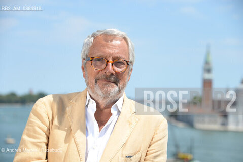 Roberto Cicutto, produttore e critico cinematografico, neo presidente della Biennale di Venezia, posa sulla terrazza di Cà Giustinian, Venezia, 28 luglio 2020. ©Andrea Merola/Rosebud2