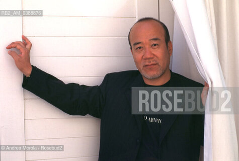 Il compositore cinematografico giapponese Jo Hisaishi al Festival del Cinema di Venezia, 03 settembre 1997. ©Andrea Merola/Rosebud2