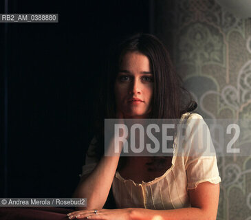 L’ attrice statunitense Robin Tunney al Festival del Cinema di Venezia, 4 settembre 1997. ©Andrea Merola/Rosebud2