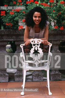 L’ attrice nicaraguense Oyanka Cabezas al Festival del Cinema di Venezia, settembre 1996. ©Andrea Merola/Rosebud2