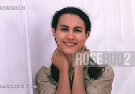 L’ attrice francese Alexia Portal al Festival del cinema di Venezia, settembre 1998. ©Andrea Merola/Rosebud2