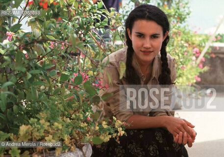 L’ attrice francese Alexia Portal al Festival del cinema di Venezia, settembre 1998. ©Andrea Merola/Rosebud2