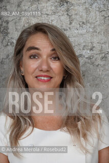 Elena Stancanelli, finalista alla 60°edizione del premio letterario Campiello col romanzo  Il Tuffatore  ( La nave di Teseo ), Venezia 3 settembre 2022. ©Andrea Merola/Rosebud2