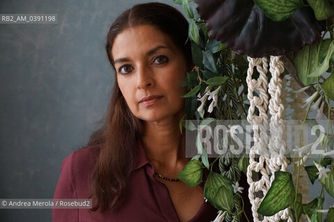 La scrittrice angloindiana   Jhumpa Lahiri a PordenoneLegge ha presentato  la sua ultima opera “ La Storia in un romanzo”, Pordenone 17 settembre 2022. ©Andrea Merola/Rosebud2