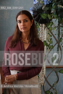 La scrittrice angloindiana   Jhumpa Lahiri a PordenoneLegge ha presentato  la sua ultima opera “ La Storia in un romanzo”, Pordenone 17 settembre 2022. ©Andrea Merola/Rosebud2