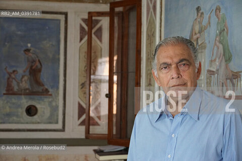 Carlo Mastelloni, ex giudice istruttore (inchieste “Gladio” e “Argo16”), saggista e autore genere giallo, fotografato a Venezia il 17 giugno 2022. ©Andrea Merola/Rosebud2