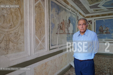 Carlo Mastelloni, ex giudice istruttore (inchieste “Gladio” e “Argo16”), saggista e autore genere giallo, fotografato a Venezia il 17 giugno 2022. ©Andrea Merola/Rosebud2