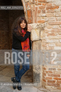 La scrittrice e drammaturga italiana Laura Forti al Festival Internazionale di Letteratura “Incroci di Civiltà”, sedicesima edizione, Venezia 29 marzo 2023. ©Andrea Merola/Rosebud2