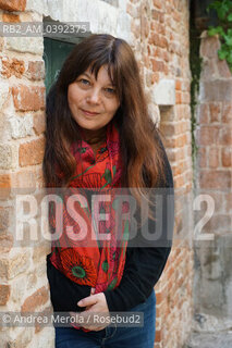 La scrittrice e drammaturga italiana Laura Forti al Festival Internazionale di Letteratura “Incroci di Civiltà”, sedicesima edizione, Venezia 29 marzo 2023. ©Andrea Merola/Rosebud2