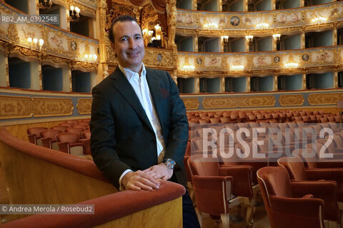 Il direttore d’orchestra Alvise Casellati, Gran Teatro La Fenice, Venezia 14 febbraio 2023. ©Andrea Merola/Rosebud2