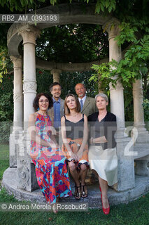 Incontro con gli autori finalisti del Premio Letterario Campiello 2023, all’hotel Ausonia del Lido di Venezia, 27 luglio 2023: in piedi da sx a dx: Tommaso Pincio (“ Diario di un’estate marziana “ , Perrone editore) e Filippo Tuena ( “ In cerca di Pan “, Nottetempo): sedute da sx a dx: Benedetta Tobagi ( “ La Resistenza delle donne “, Einaudi ), Marta Cai ( “ Centomilioni “, Einaudi ) e Silvia Ballestra ( “ La Sibilla, vita di Joyce Lussu “, Laterza ) . ©Andrea Merola/Rosebud2