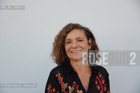 La scrittrice italiana Mariolina Venezia ha presentato il suo ultimo romanzo “Ritorni” (Italo Svevo Edizioni) , al festival di letteratura PordenoneLegge, 16 settembre 2023. ©Andrea Merola/Rosebud2